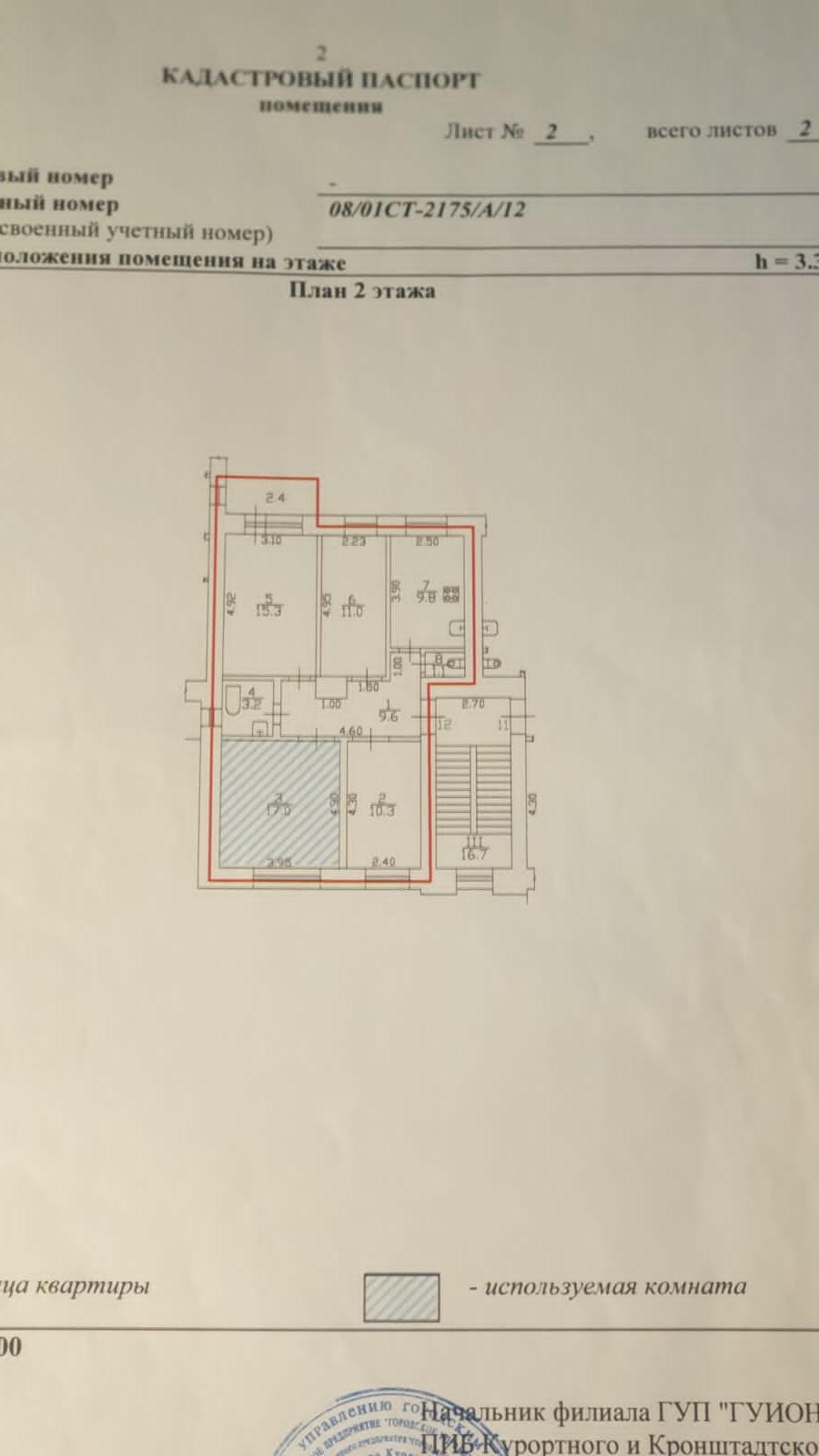 Продажа 4-комнатной квартиры, Сестрорецк, Первого Мая улица,  д.2